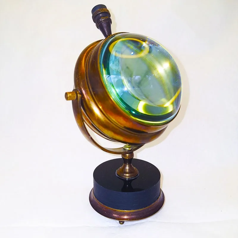Bronze clock with retro design