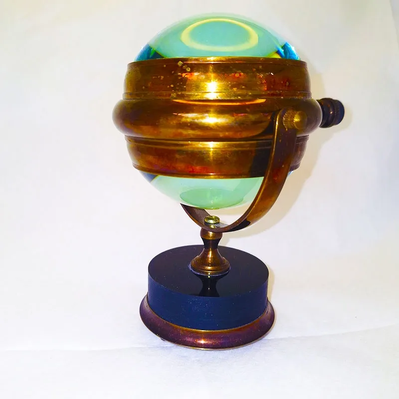 Bronze clock with retro design