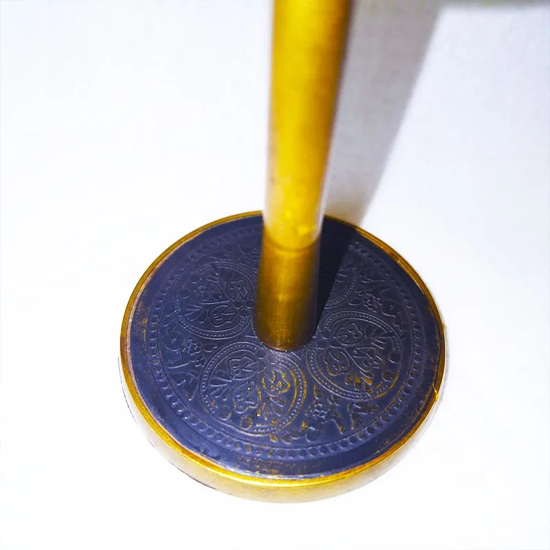 Bronze clock with retro design