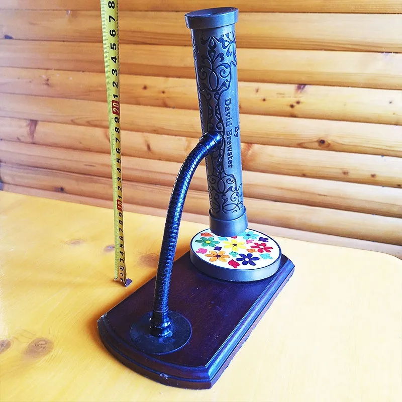 Bronze kaleidoscope with retro design