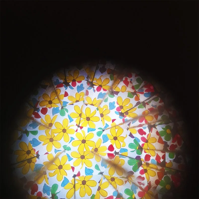 Bronze kaleidoscope with retro design