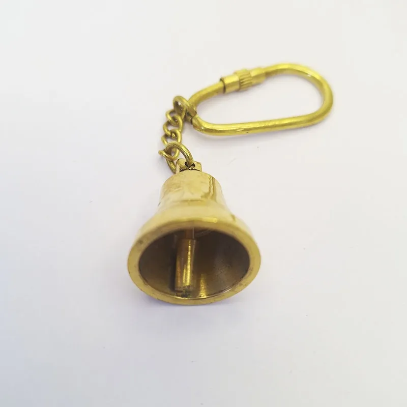 Bronze key ring with bronze bell