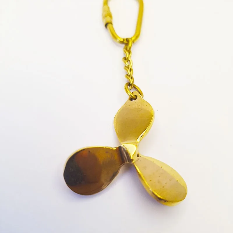 Bronze propeller key ring
