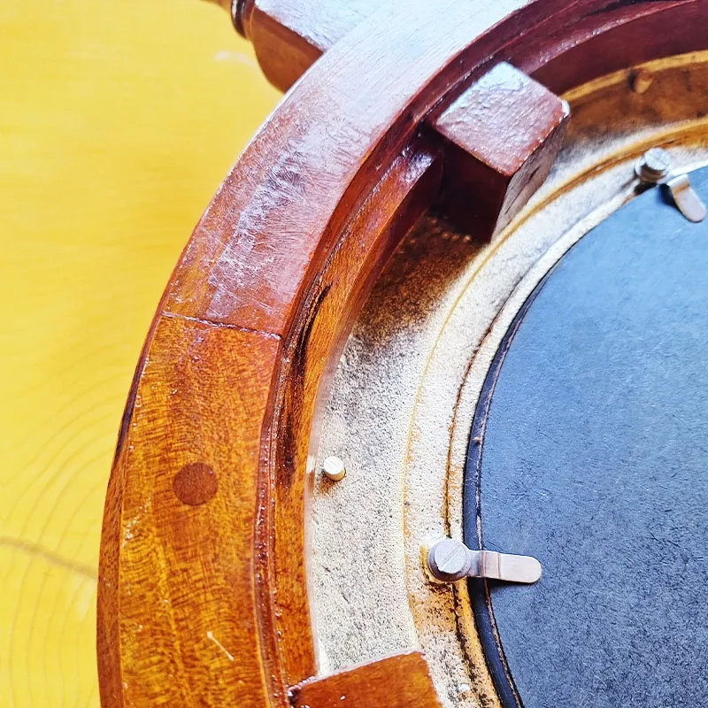 Luxury wall clock in the shape of a steering wheel